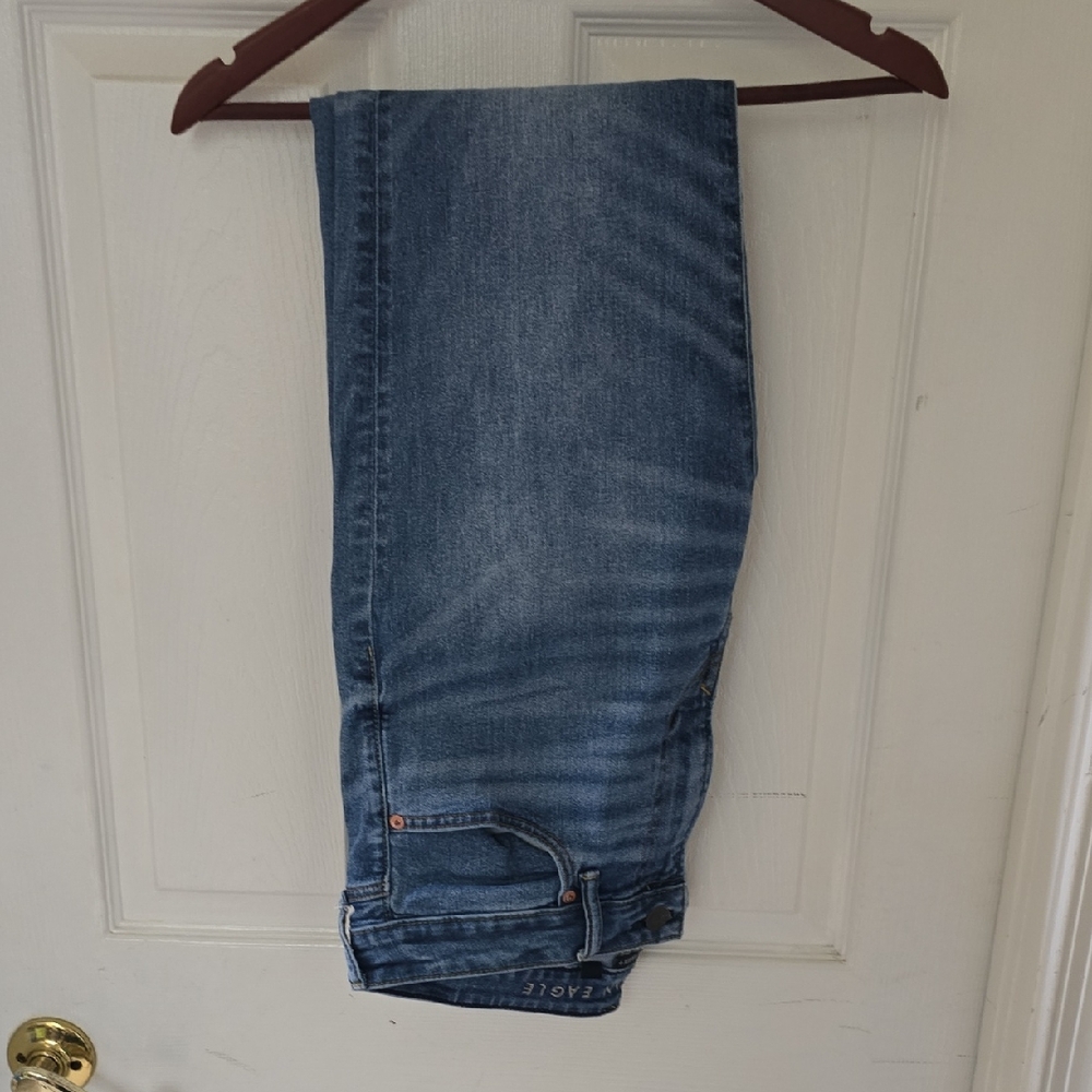 American Eagle Outfitters Men's Blue Original Syraight Jeans- Size 33x34